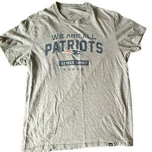 ’47 Brand Patriots Tee – Women’s L, Gray